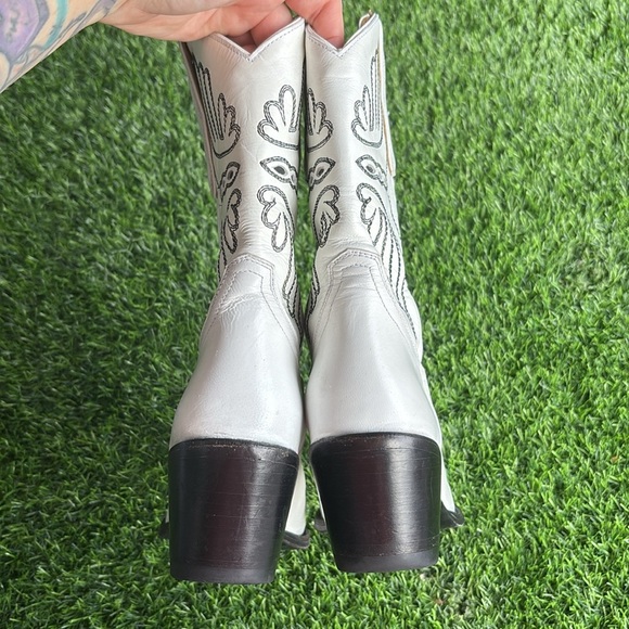 IDYLLWIND Aces White Western Boots size 7.5 - Picture 6 of 15